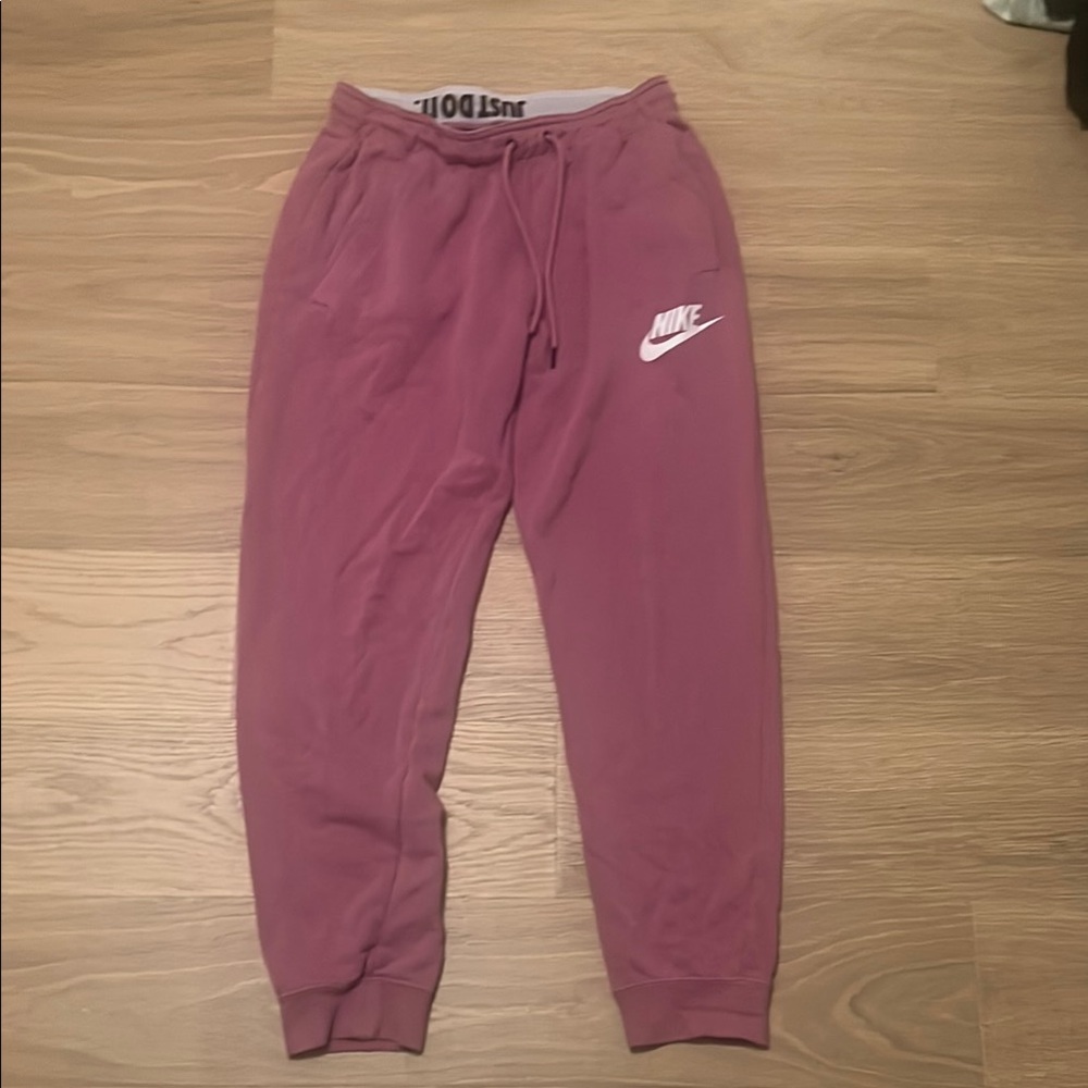 Nike Purple Sweatpants Tapered Joggers